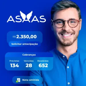 Controle automatizado de pagamentos Asaas